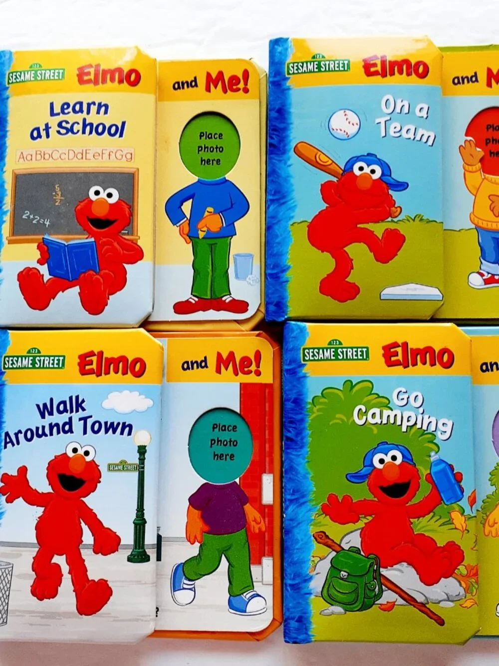 Sesame Street Elmo and Me Boxed Set 4 Books Photo